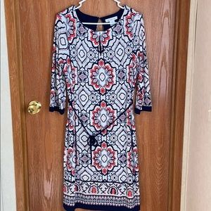 quarter sleeve dress